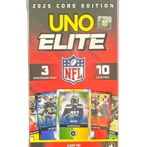2025 UNO Elite Football Core Edition 3-Pack Booster Box